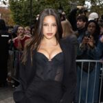 Emilia Mernes Adopts Corseted Black Look for Vetements SS26
