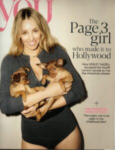How Keeley Hazell Navigated Her Transition From Page 3 Girl
