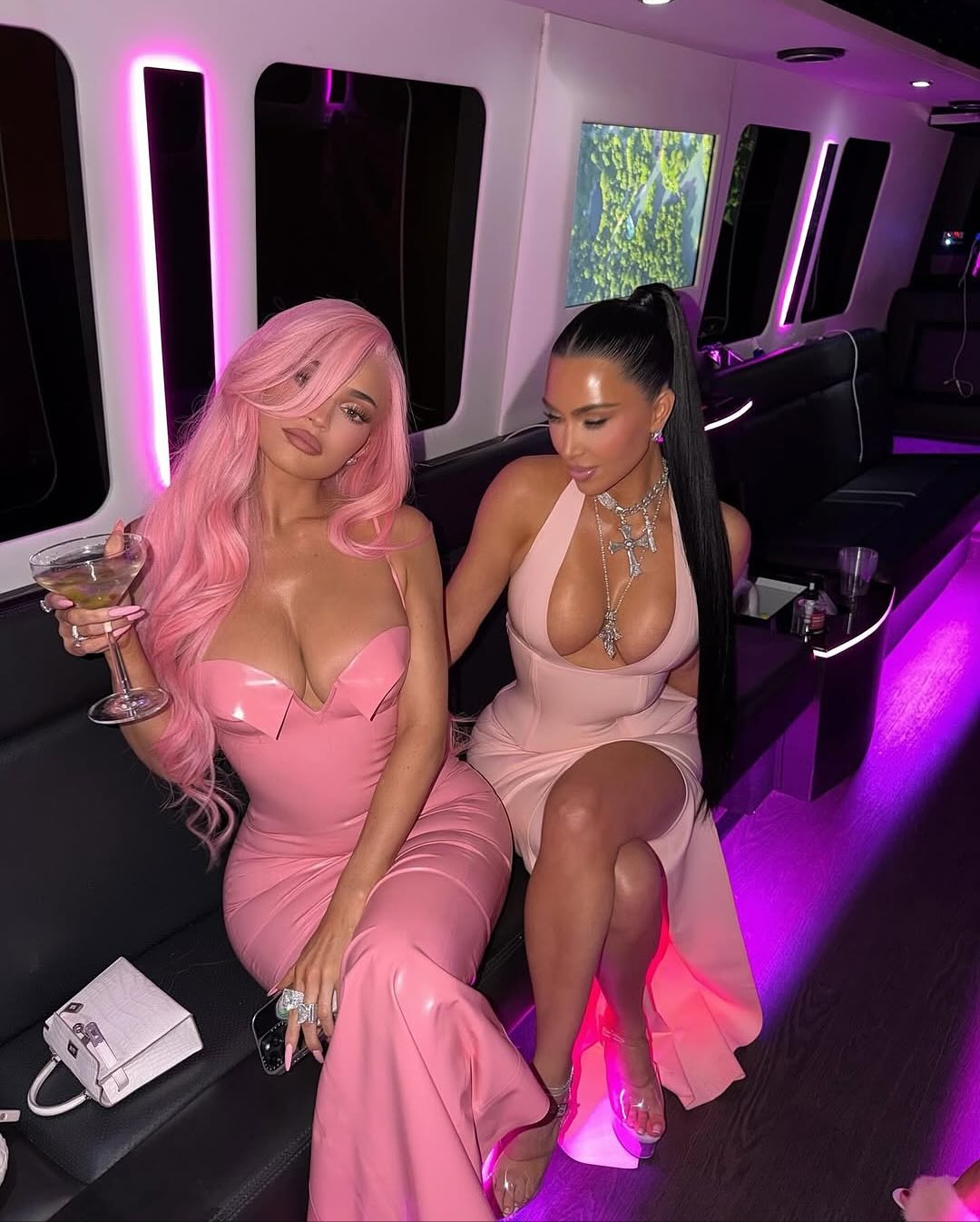 Kim Kardashian at Kylie Cosmetics' 10-year celebration Kim Kardashian at Kylie Cosmetics' 10-year celebration