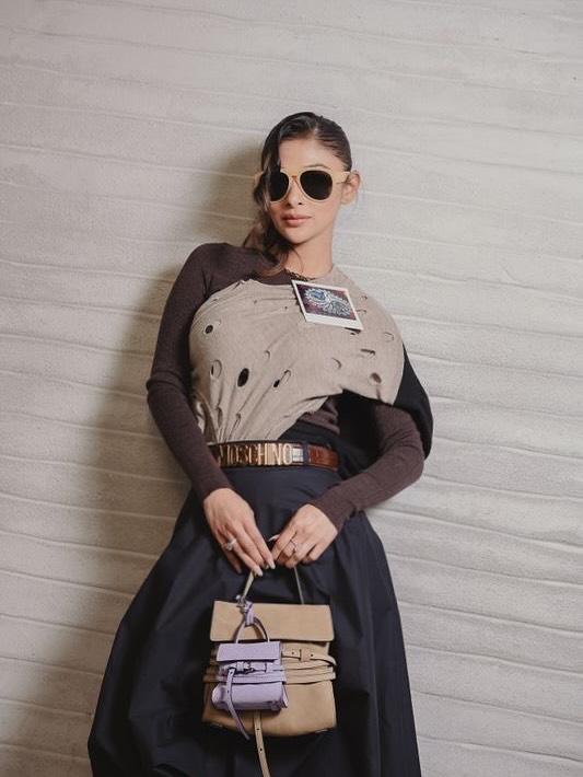 Mouni Roy Showcases Moschino Elegance at Milan Fashion Week Mouni Roy Showcases Moschino Elegance at Milan Fashion Week