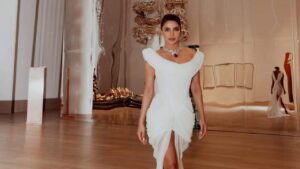 Priyanka Chopra Stuns in Regal White Gowns