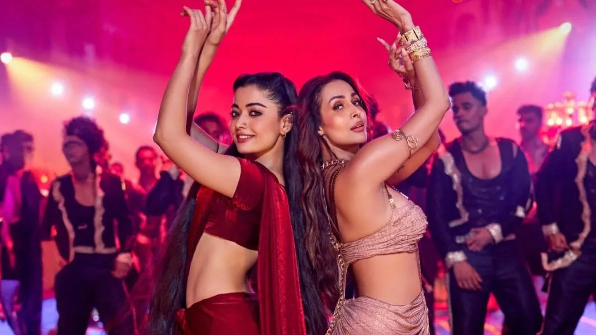Rashmika Mandanna and Malaika Arora lit the dancefloor on fire Rashmika Mandanna and Malaika Arora