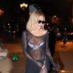 Rita Ora showed off her bum in a racy outfit