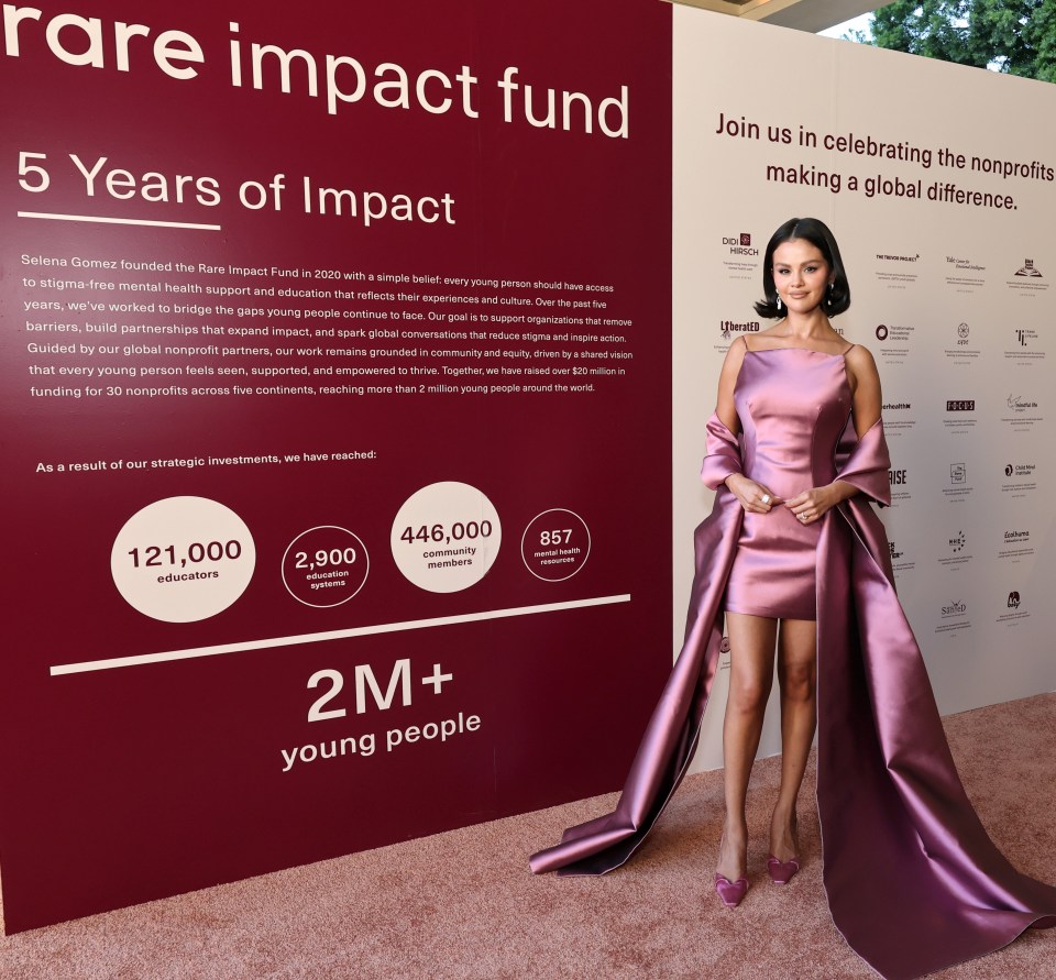 Selena Gomez stunned in satin at the 2025 Rare Impact Fund Benefit Selena Gomez stunned in satin at the 2025 Rare Impact Fund Benefit