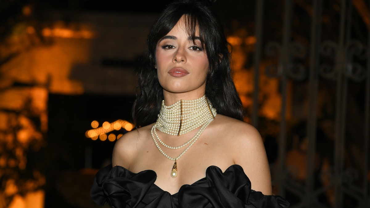 Camila Cabello Turns Heads in Sleek Off-the-Shoulder Gown