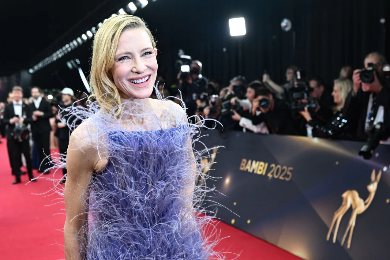 Cate Blanchett in Stella McCartney at the 2025 Bambi Awards