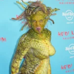 Heidi Klum brings Medusa to life at 2025 Halloween party