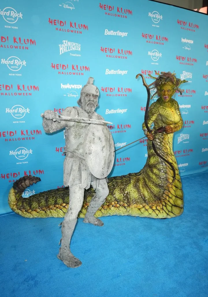Heidi Klum brings Medusa to life at 2025 Halloween party