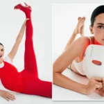 Kendall Jenner in High-Fashion Editorial Pose for Therabody 2025