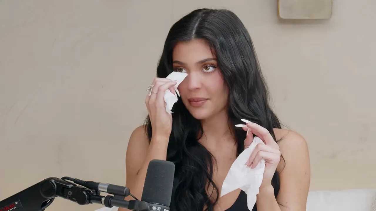 Kylie Jenner breaks down in tears on podcast