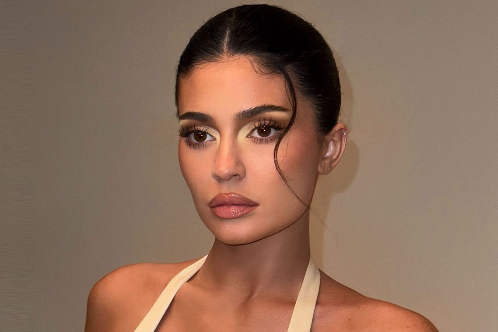 Kylie Jenner does butter yellow trend right in gorgeous corset top