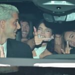 Kylie Jenner gestures obscenely at paparazzi