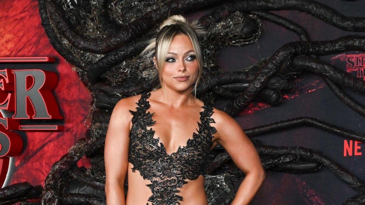 Liv Morgan Stuns in Sheer Lace Gown at ‘Stranger Things’ Premiere