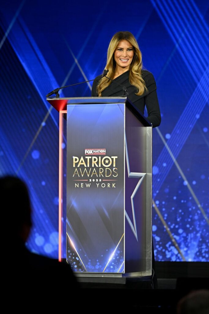 Melania Trump dazzles at the 2025 Patriot Awards Melania Trump dazzles at the 2025 Patriot Awards
