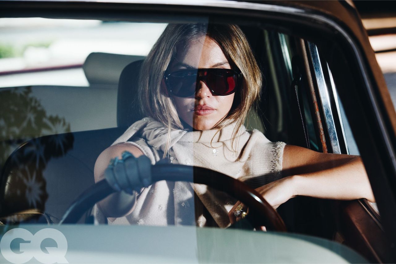 Sydney Sweeney in Fur and Heels for GQ Men of the Year 2025